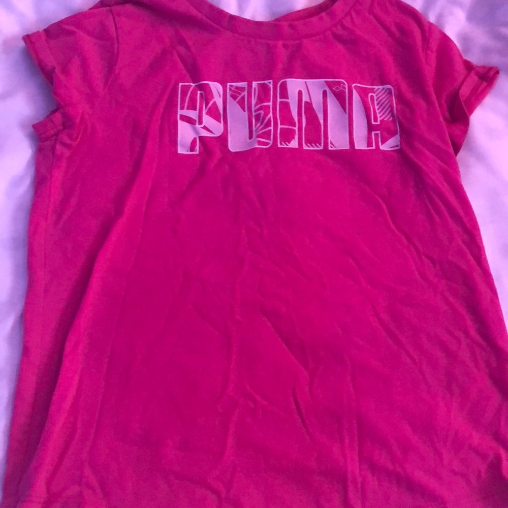 Puma pink shirt